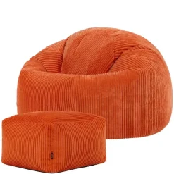 Zitzakken-icon Zitzak en Poef Kingston - Corduroy Zitzak - Oranje