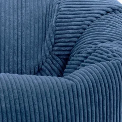 Zitzakken-icon Zitzak en Poef Kingston - Corduroy Zitzak - Denimblauw