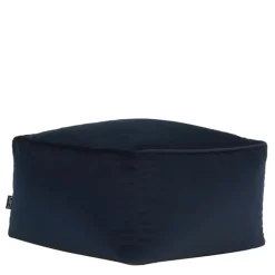 icon Zitzak en Poef Natalia - Fluwelen Zitzak - Marineblauw
