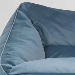 Zitzakken-icon Zitzak en Poef Natalia - Fluwelen Zitzak - Blauw