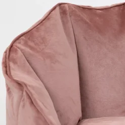 Zitzakken-icon Zitzak en Poef Sirena - Zitzak Velvet - Oud roze