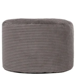 icon Zitzak en XL Poef Morgan - Corduroy Zitzak - Houtskool
