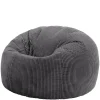 icon Zitzak Kingston - Corduroy Zitzak Volwassenen - Houtskool