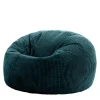 Zitzakken-icon Zitzak Kingston - Corduroy Zitzak Volwassenen - Blauwgroen