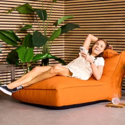Zitzakken-icon Zitzak Lounger Nova - Olefin Zitzak Buiten - Oranje
