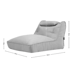 Zitzakken-icon Zitzak Lounger Nova - Olefin Zitzak Buiten - Oranje
