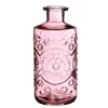Vazen-Ideas 4 Seasons Ideas4seasons Flesvaas Berlin - glas - lichtroze - D9 x H21 cm