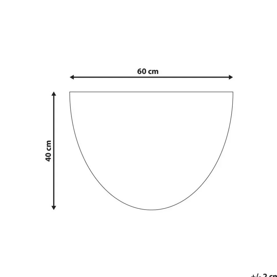 Beliani IJEN - Deurmat - Geel - 40 x 60 cm - Kokos