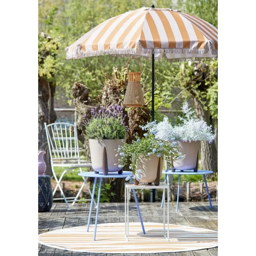 Parasols-In the Mood Collection Osborn Parasol - H238 x Ø220 cm - Bruin