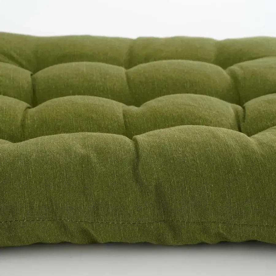 Tuinstoelkussens-In the Mood Collection Paddy Stoelkussen - L46 x B46 cm - Groen