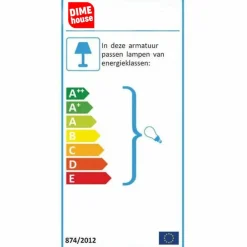 Tafellampen-Dimehouse Industriele tafellamp Bame - 20x29x33 cm - Zilver - Zilverkleurig