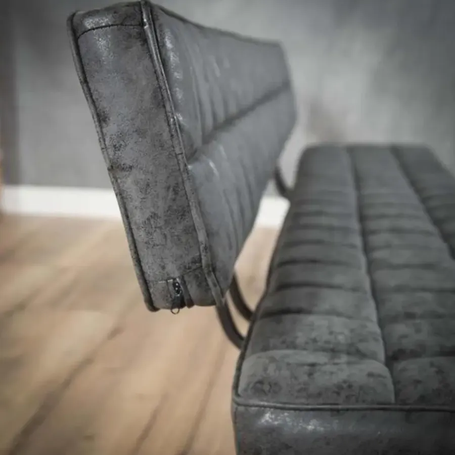 Dimehouse Industriële Eetkamerbank Madrid 180 cm