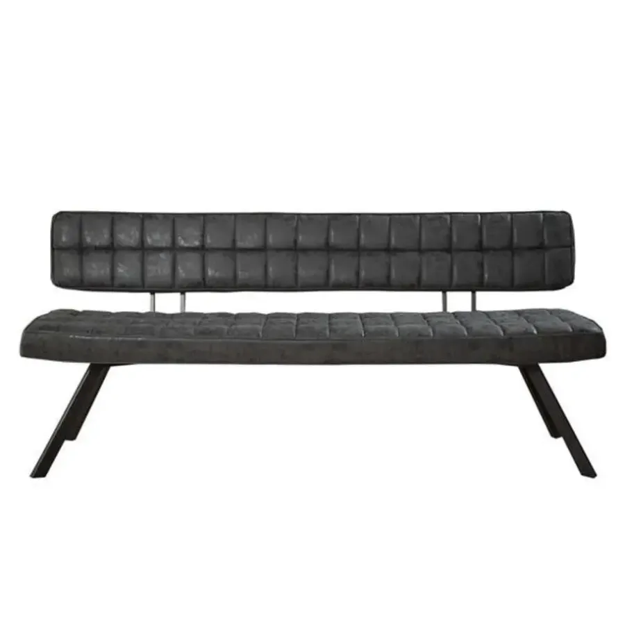 Dimehouse Industriële Eetkamerbank Madrid 180 cm