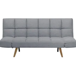 Beliani INGARO - Slaapbank 3-zits - Lichtgrijs - Polyester