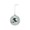Inge-glas Inge Christmas Decor Disco kerstbal - zilver - D7 cm - glas/foam