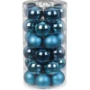 Kerstballen-Inge-glas Inge Christmas Kerstballen - 30x st - glas - diep blauw - 6 cm