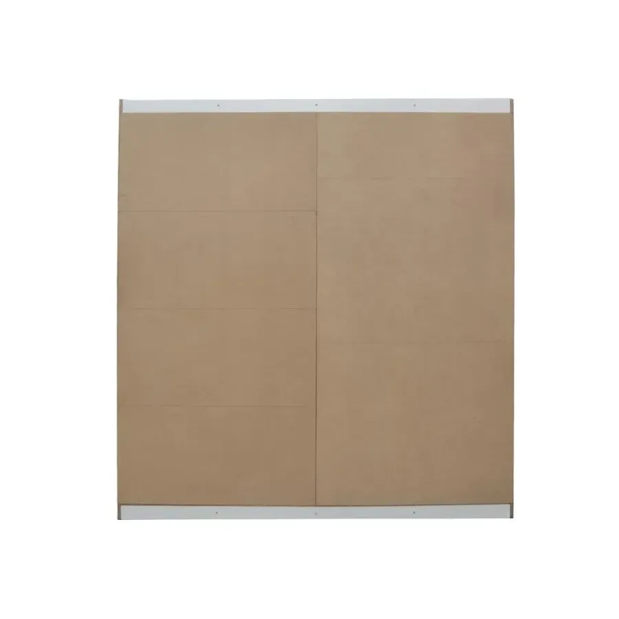 Schuifdeurkasten-Interiax Kledingkast 'Mila' - Sonoma Eik - Schuifdeurkast - 197x182x52 cm