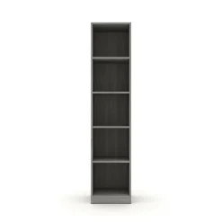 Interiax Kledingkast 'Mila' - Grijze Eik - 1 Deurs - 180x40x42 cm