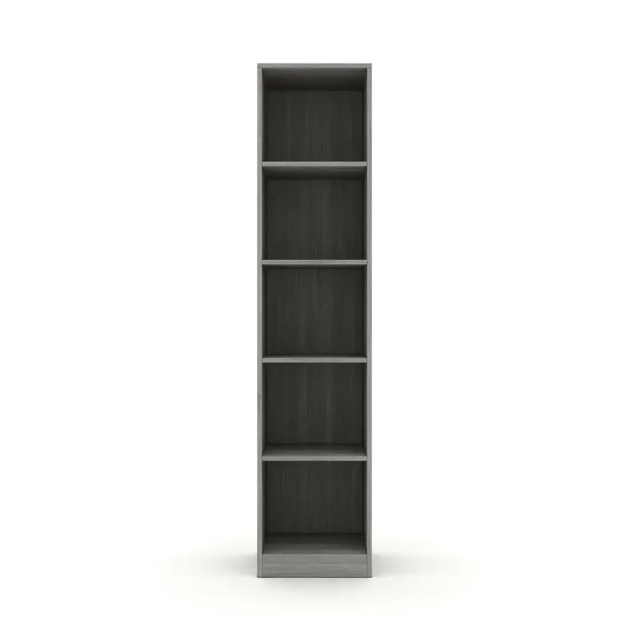 Interiax Kledingkast 'Mila' - Grijze Eik - 1 Deurs - 180x40x42 cm