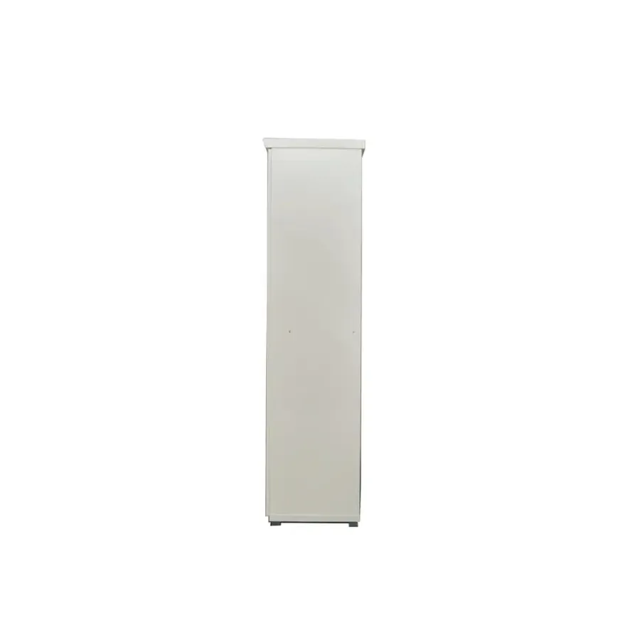 Interiax Kledingkast 'Mila' - Wit - 4 Deurs - 183x120x52cm