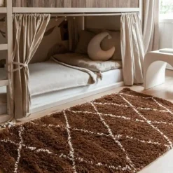 Interieur05 berber vloerkleed Nea roest/creme - 330 x 240 cm