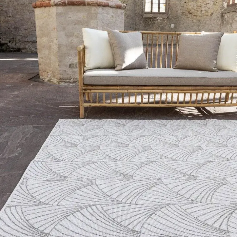 Buiten Vloerkleden|Buiten Vloerkleden-Interieur05 Buitenkleed Deco bruin/grijs - 230 x 160 cm