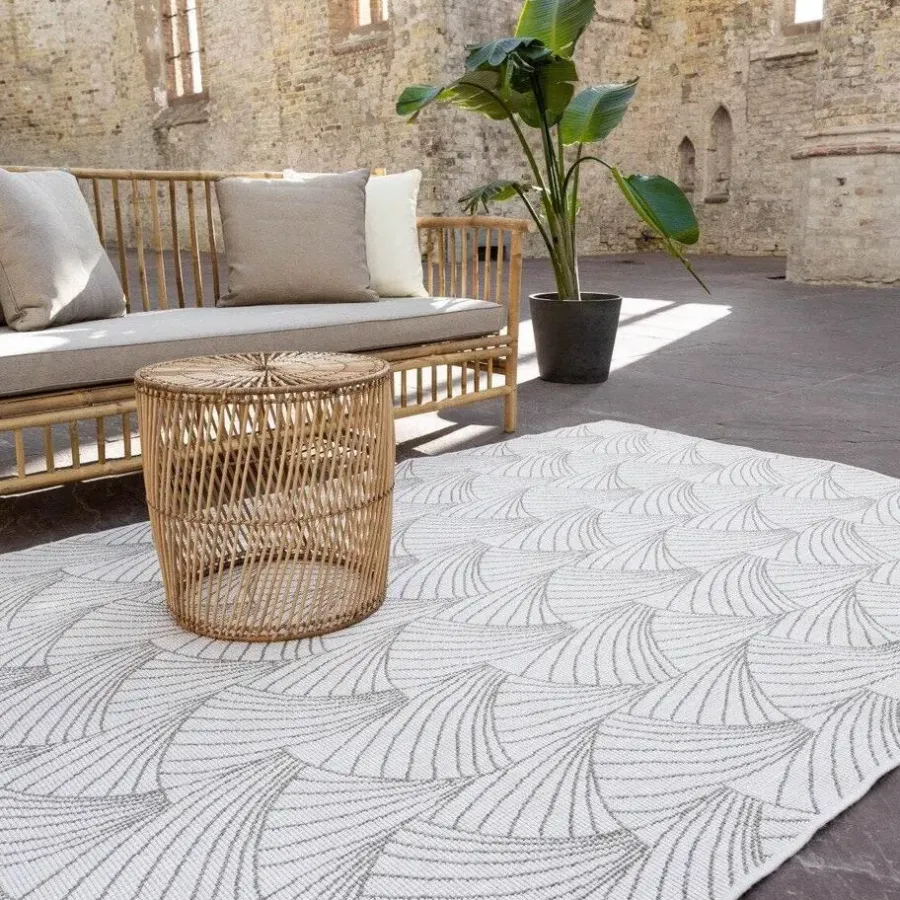 Buiten Vloerkleden|Buiten Vloerkleden-Interieur05 Buitenkleed Deco bruin/grijs - 230 x 160 cm