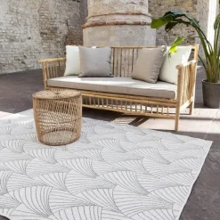 Interieur05 Buitenkleed Deco bruin/grijs - 340 x 240 cm