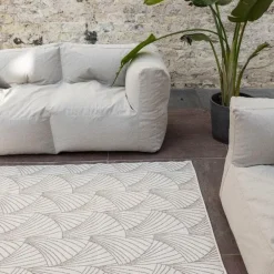 Interieur05 Buitenkleed Deco bruin/grijs - 290 x 200 cm
