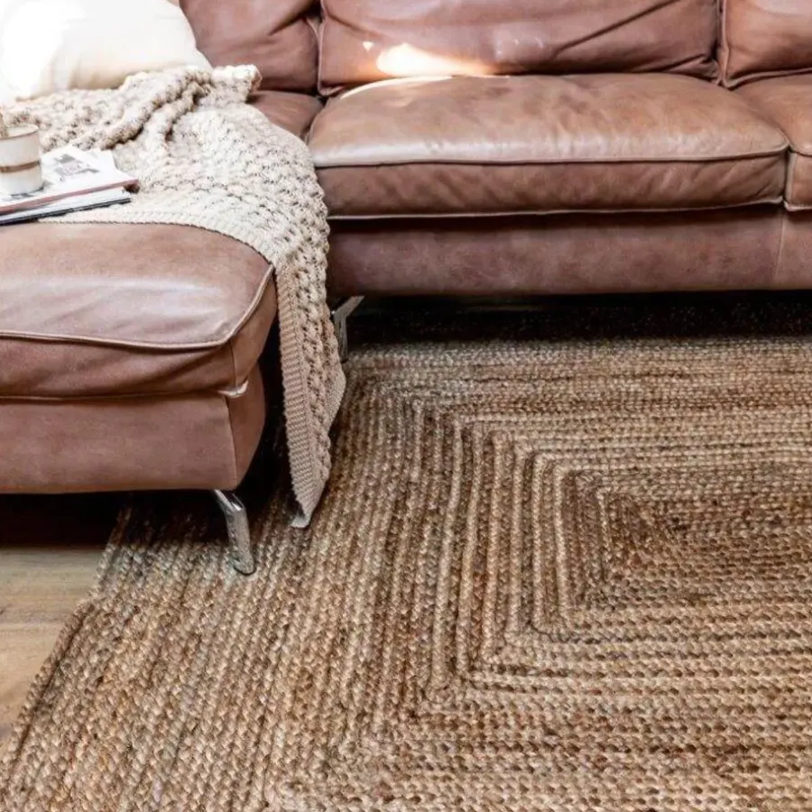 Jute Vloerkleden-Interieur05 buitenkleed jute naturel - 290 x 190 cm