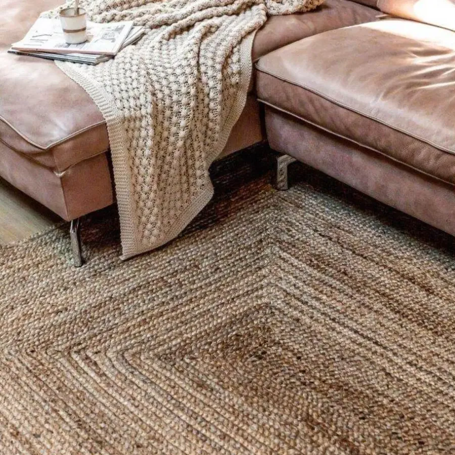 Jute Vloerkleden-Interieur05 buitenkleed jute naturel - 290 x 190 cm