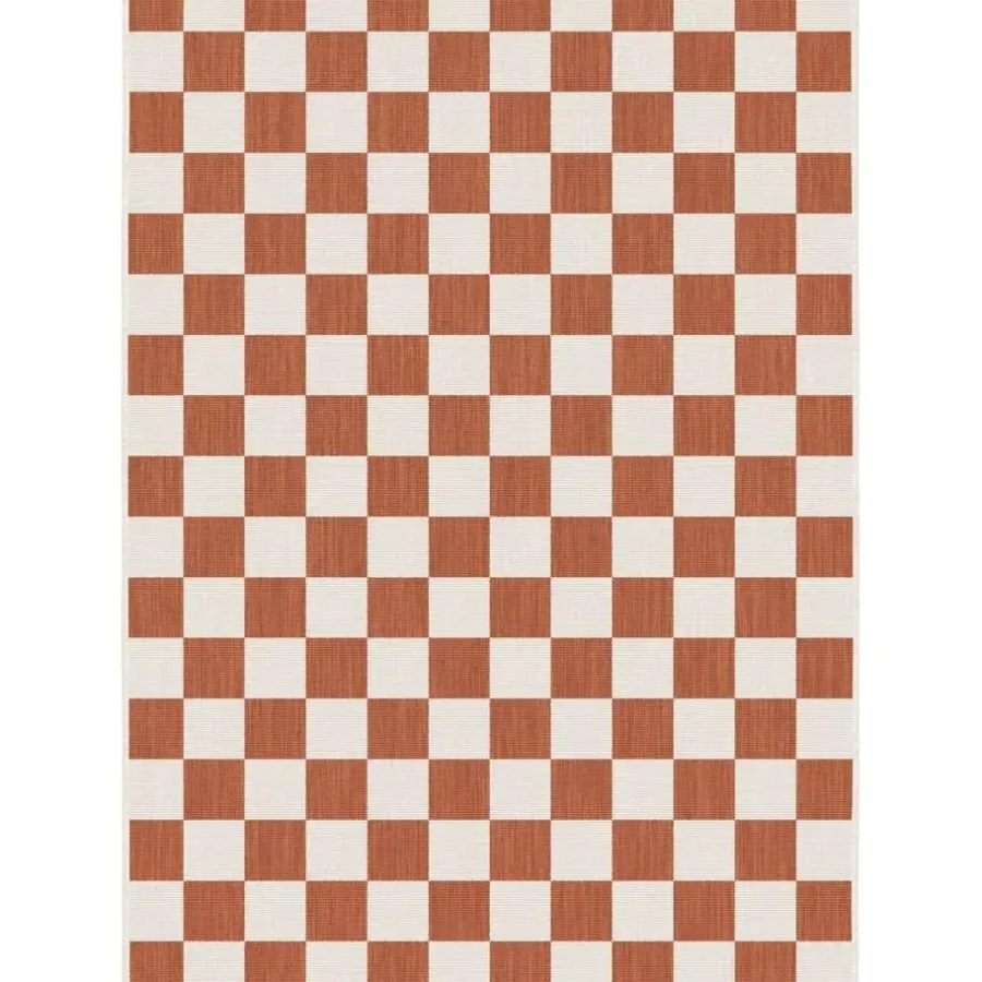 Interieur05 buitenkleed roest Level - 290 x 200 cm