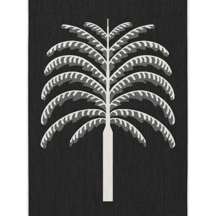 Interieur05 buitenkleed zwart/wit Breeze - 290 x 200 cm