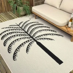 Interieur05 buitenkleed zwart/wit Breeze - 290 x 200 cm