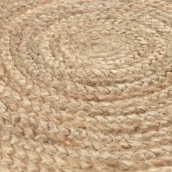 Vloerkleden|Jute Vloerkleden-Interieur05 EVA Interior rond vloerkleed Jute naturel - 150 x 150 cm