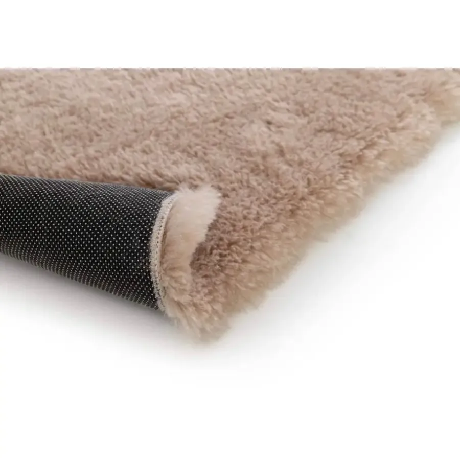 Interieur05 hoogpolig vloerkleed Furr bruin - 160 x 230 cm