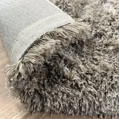 Interieur05 Hoogpolig vloerkleed Nika Antraciet - 160 x 230 cm