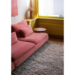 Interieur05 hoogpolig vloerkleed polyester Pilo groen/beige - 340 x 240 cm