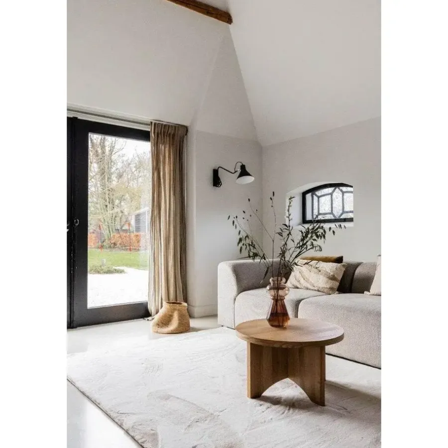 Interieur05 Hoogpolig Vloerkleed Lux Creme - 330 x 240 cm
