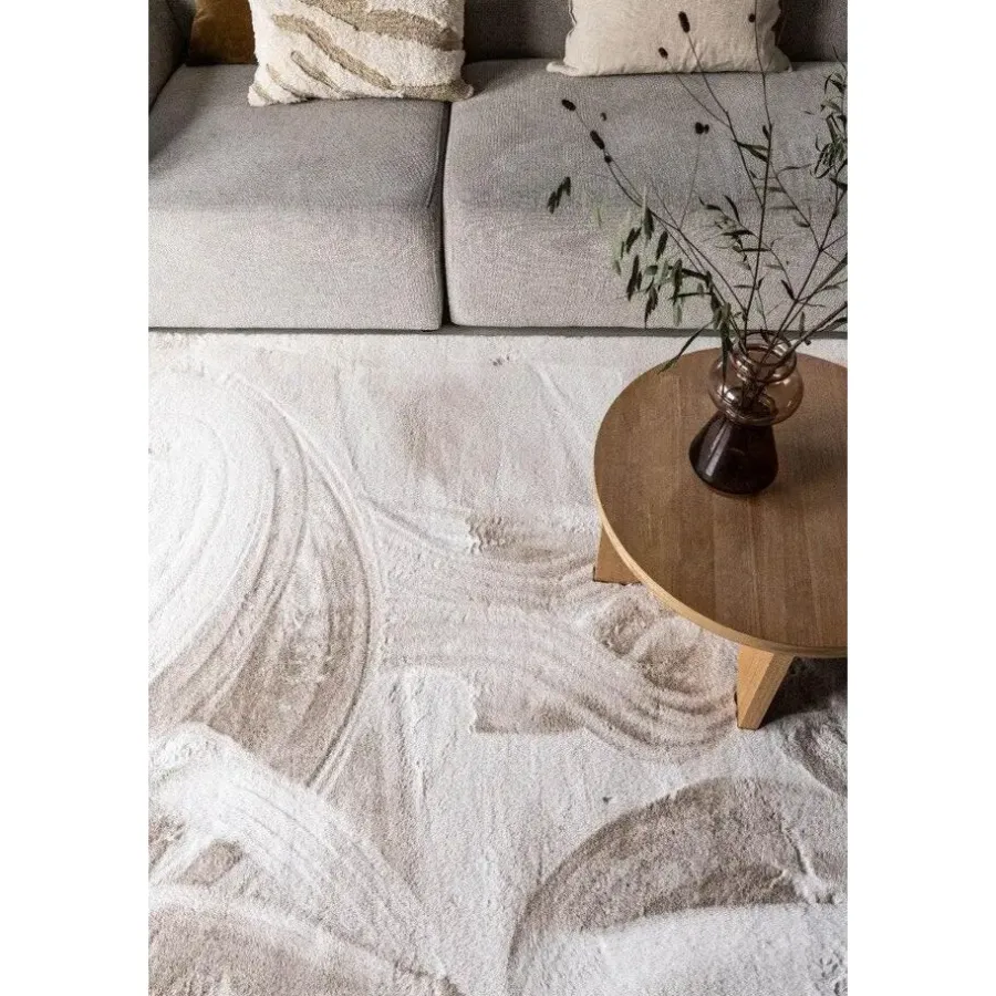 Interieur05 Hoogpolig Vloerkleed Lux Creme - 330 x 240 cm
