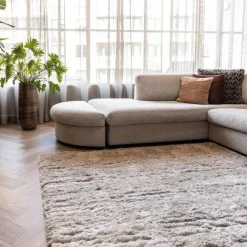 Interieur05 Hoogpolig vloerkleed Fender wit/creme - 230 x 160 cm