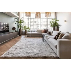 Hoogpolige Vloerkleden-Interieur05 Hoogpolig vloerkleed Fender wit/creme - 340 x 240 cm