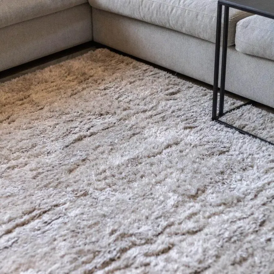 Hoogpolige Vloerkleden-Interieur05 Hoogpolig vloerkleed Fender wit/creme - 340 x 240 cm