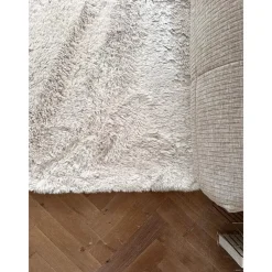 Vloerkleden|Hoogpolige Vloerkleden-Interieur05 hoogpolig vloerkleed Furr beige - 80 x 140 cm