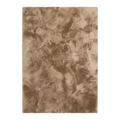 Interieur05 Hoogpolig vloerkleed Odelia Bruin/taupe - 80 x 150 cm