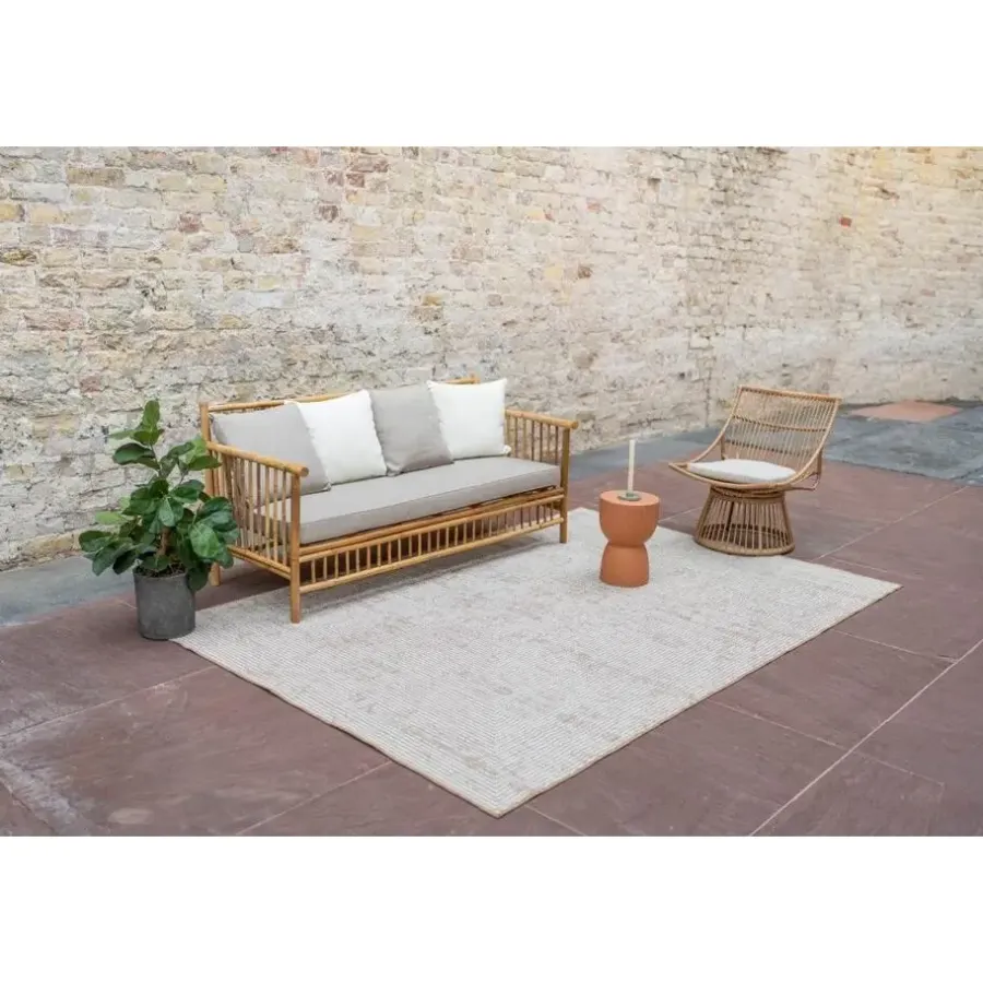 Buiten Vloerkleden|Buiten Vloerkleden-Interieur05 Jute buitenkleed naturel lines - 340 x 240 cm