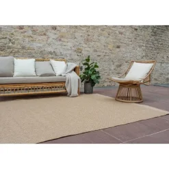 Interieur05 Jute buitenkleed naturel border - 290 x 200 cm