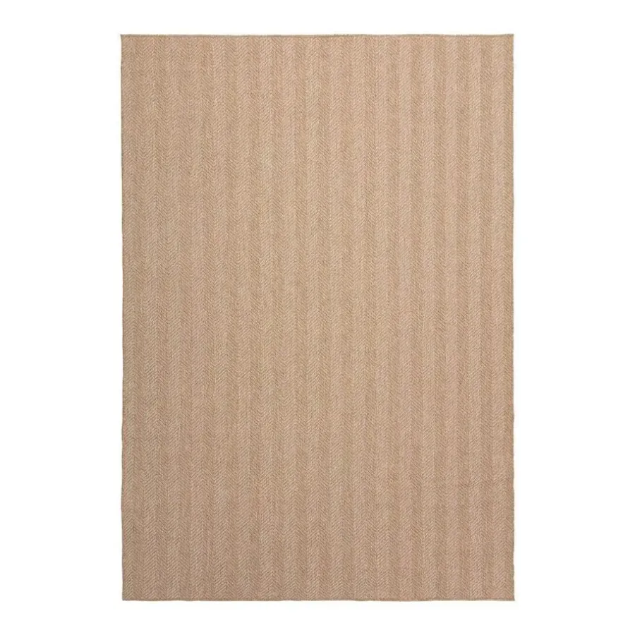 Buiten Vloerkleden|Buiten Vloerkleden-Interieur05 Jute buitenkleed naturel zigzag - 380 x 280 cm