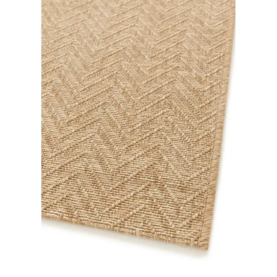 Buiten Vloerkleden|Buiten Vloerkleden-Interieur05 Jute buitenkleed naturel visgraat - 230 x 160 cm