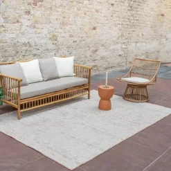 Buiten Vloerkleden|Buiten Vloerkleden-Interieur05 Jute buitenkleed naturel lines - 290 x 200 cm